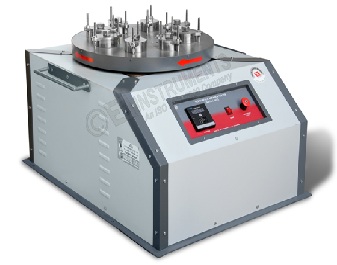 ABRASION TESTING MACHINE FOR VITREOUS AND PORCELAIN ENAMEL COATINGS - 06 SAMPLES - (ISO 6370-1)